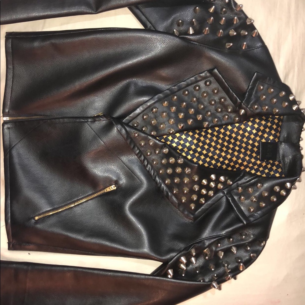 Boys biker jacket